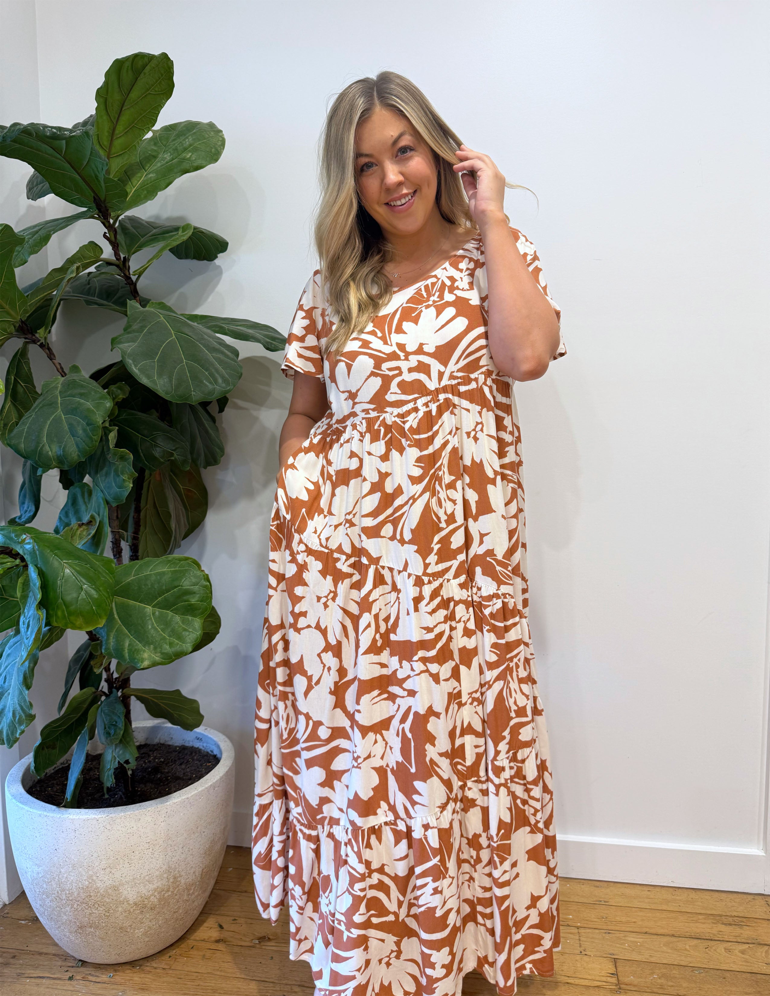 Tuscan Floral Maxi