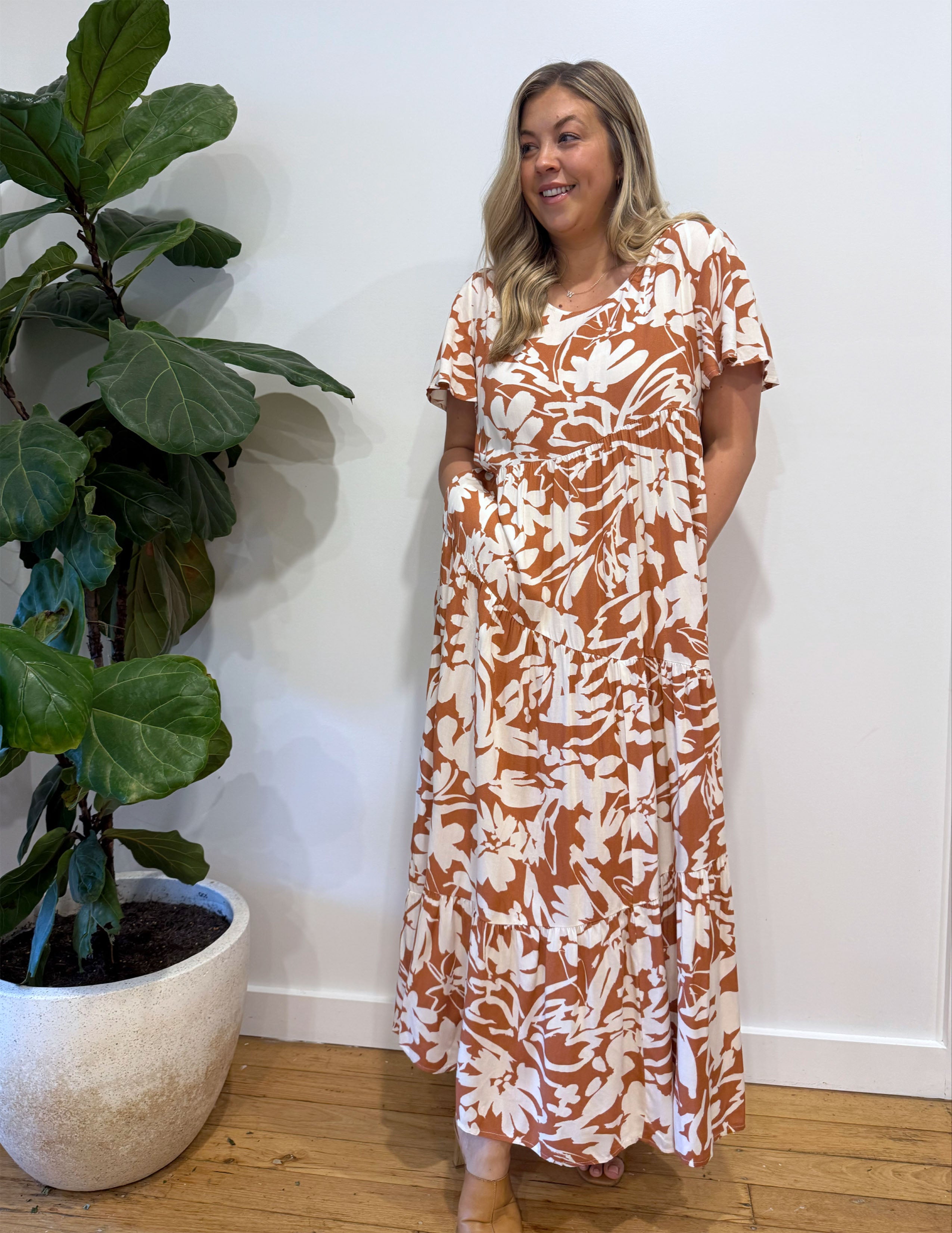 Tuscan Floral Maxi