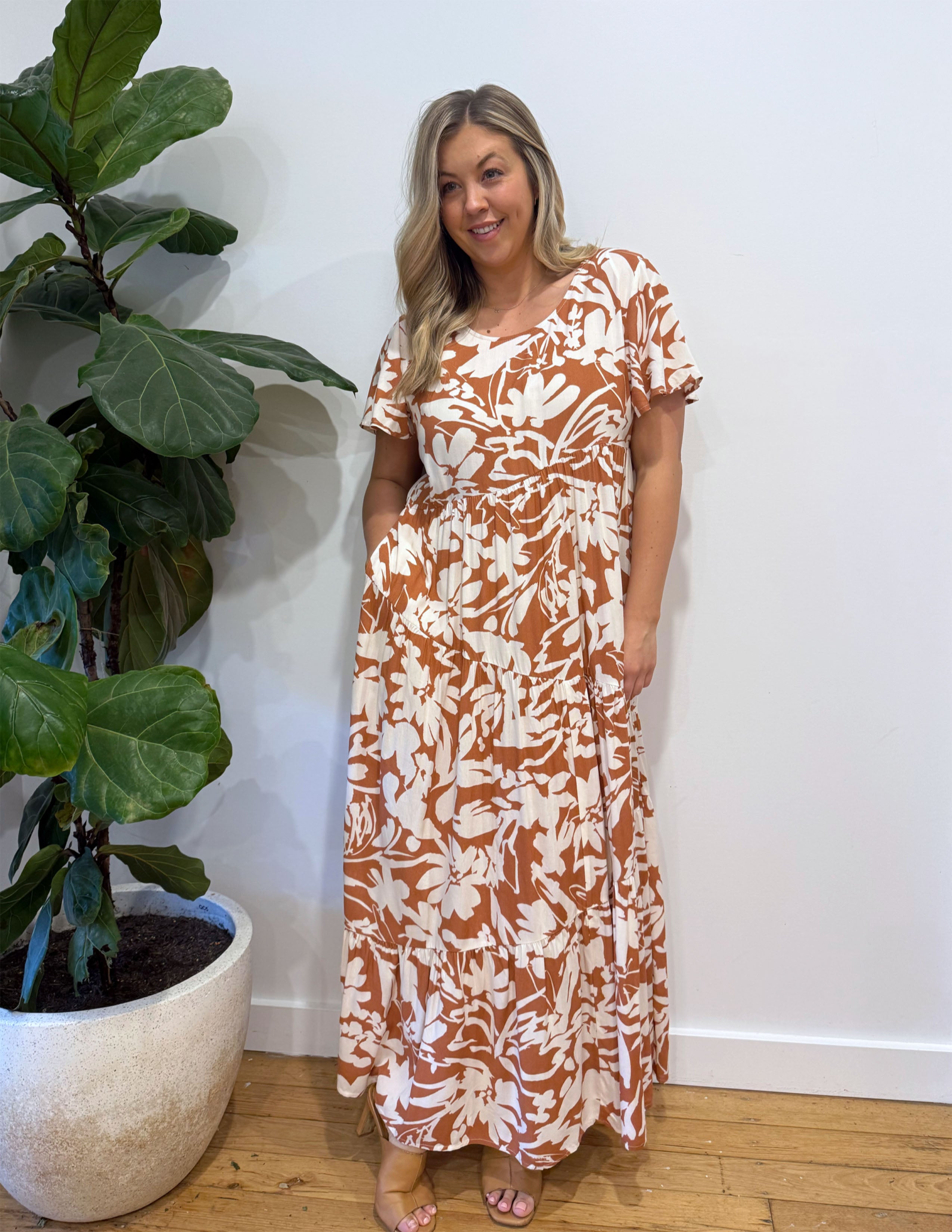 Tuscan Floral Maxi