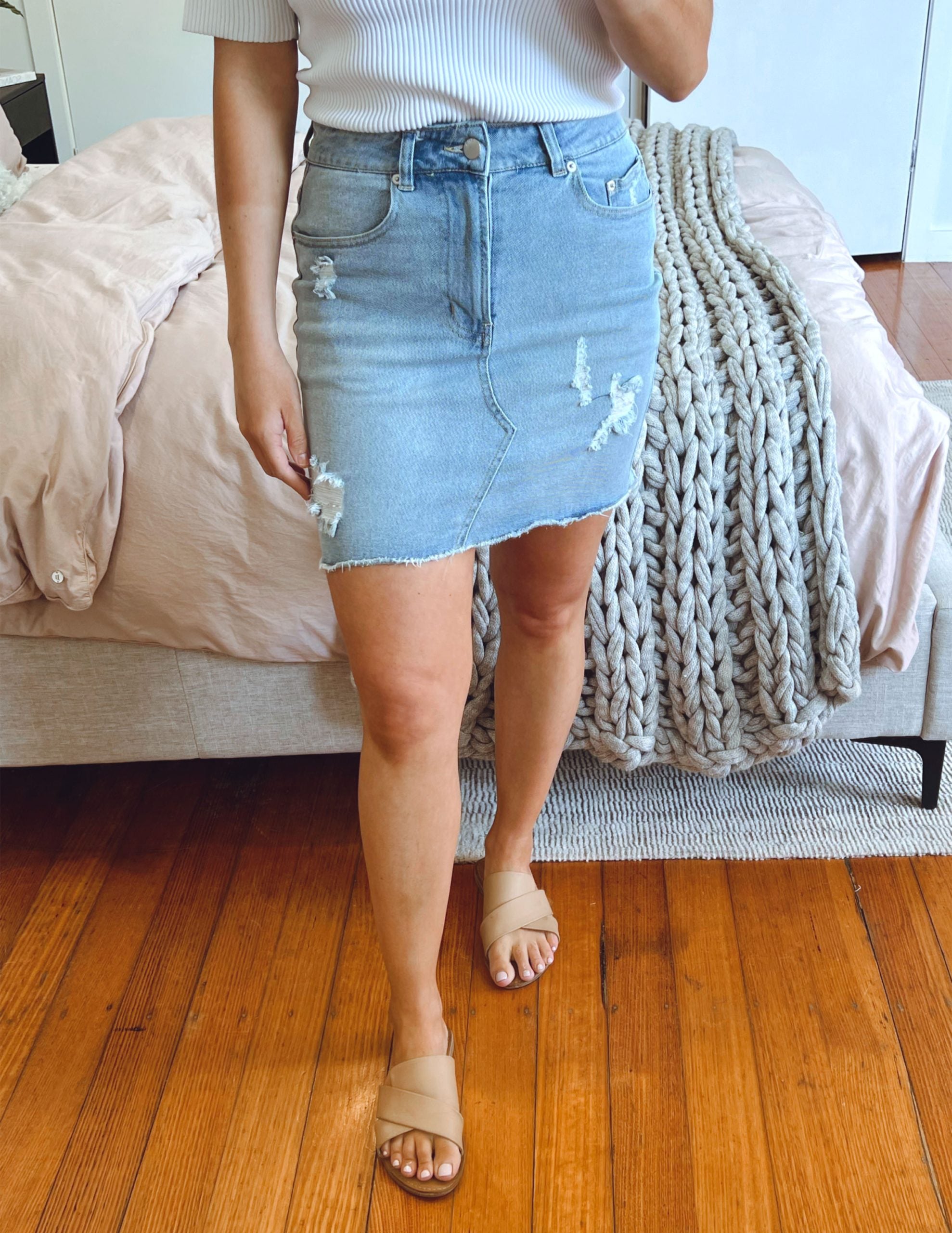Dani Denim Skirt