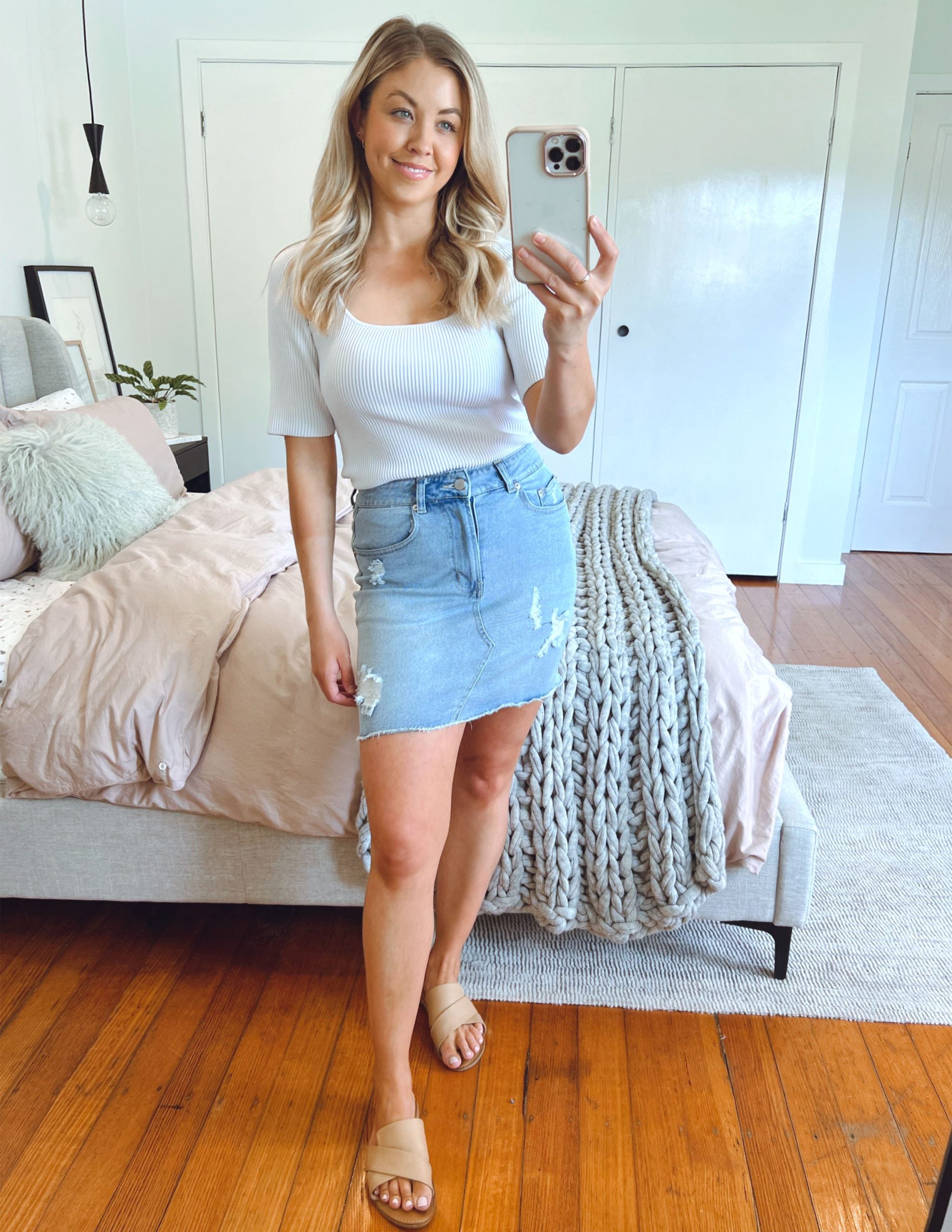 Dani Denim Skirt