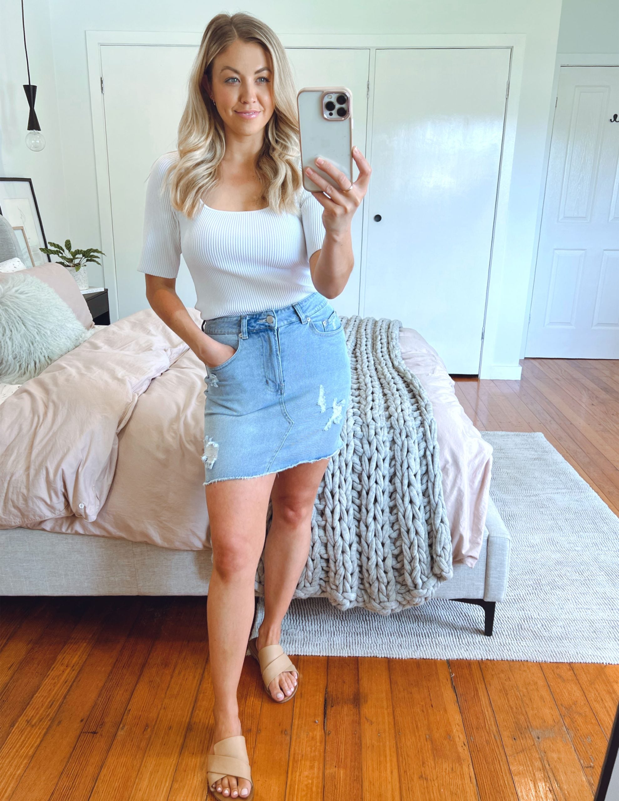 Dani Denim Skirt