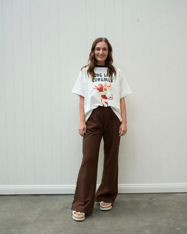 Remi Leopard Stripe Sweatpant