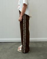 Remi Leopard Stripe Sweatpant