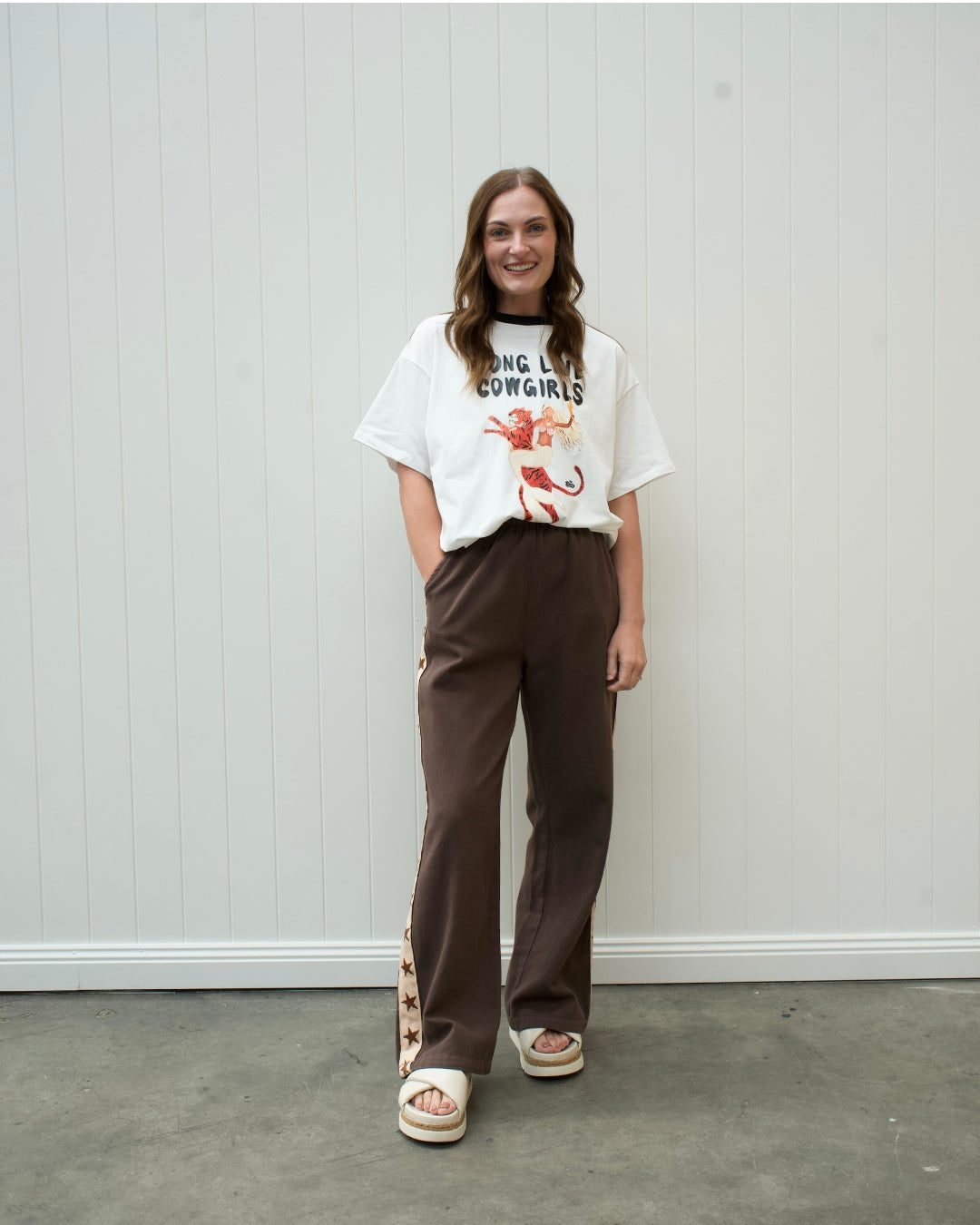 Stevie Star Stripe Sweatpant