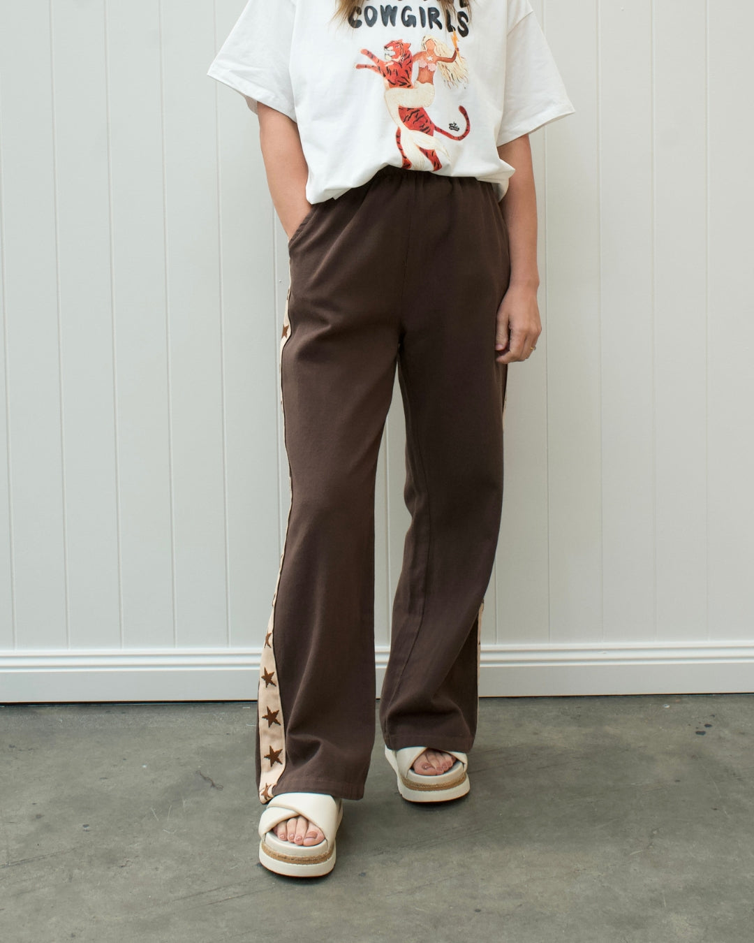 Stevie Star Stripe Sweatpant