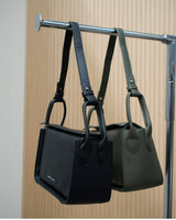Jesselle Curve Shoulder Bag - Olive