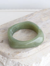 Angular Cuff Bangle - Sage