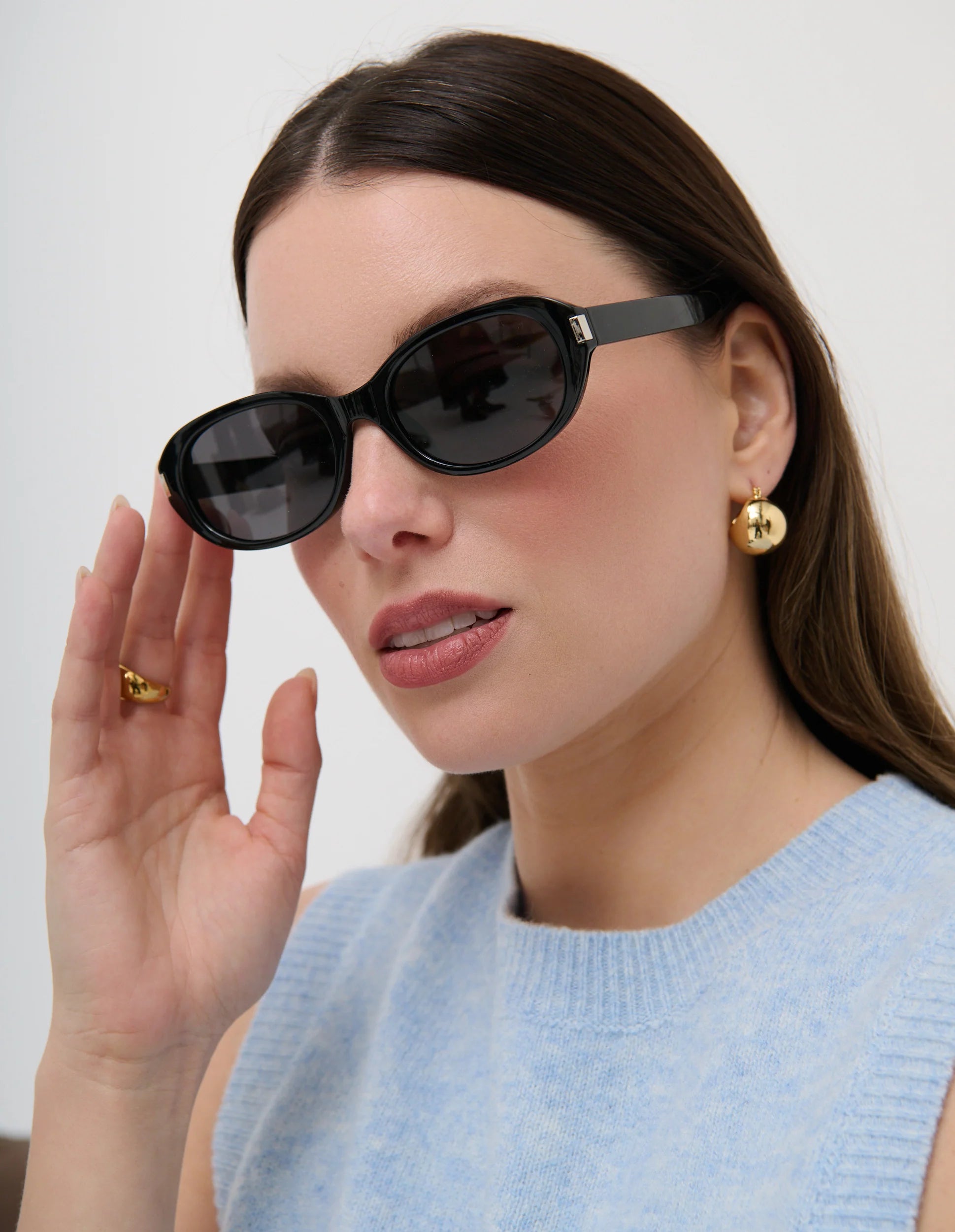 Valerie Polarised Sunglasses - Black