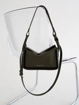 Jesselle Curve Shoulder Bag - Olive