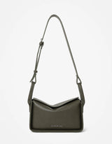 Jesselle Curve Shoulder Bag - Olive