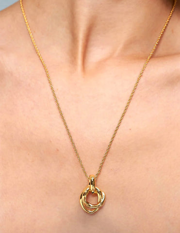Andie Charm Gold Plated Necklace