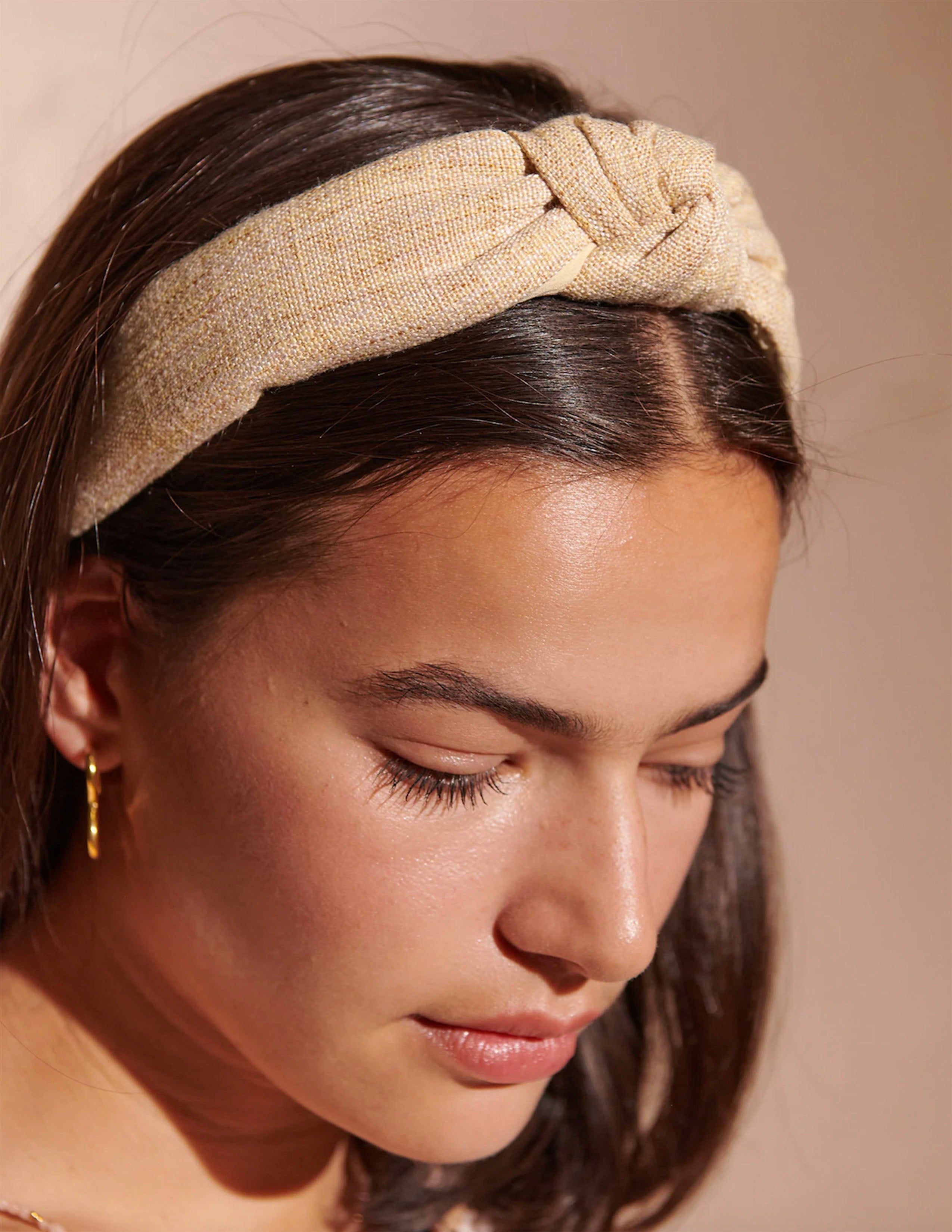Linen Twist Headband