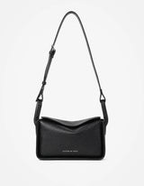 Jesselle Curve Shoulder Bag - Black