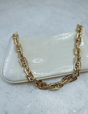 Soho Baguette Bag - Cream